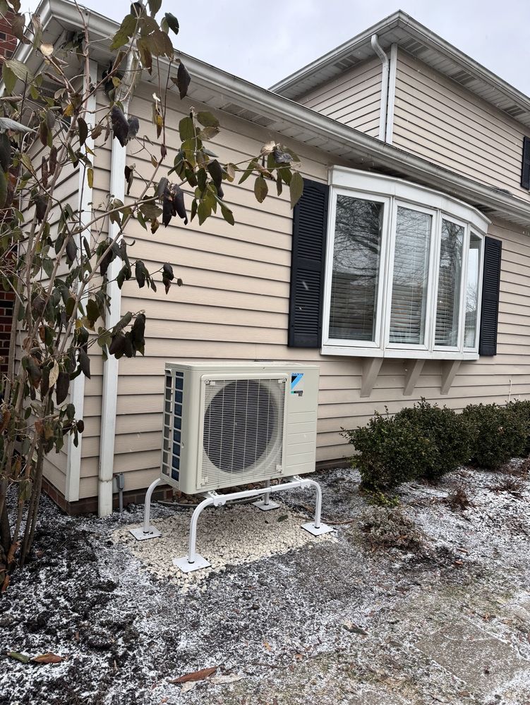 Daikin Mini-Split System — Winter Install